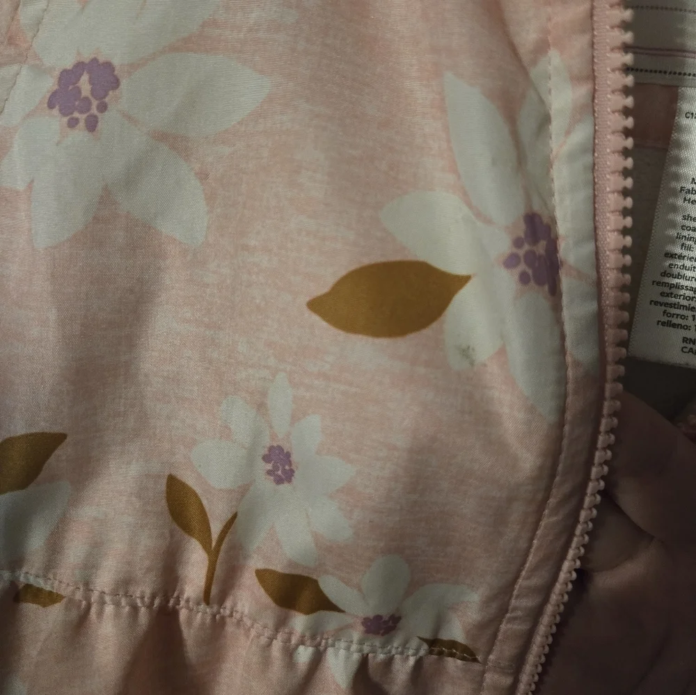 Carter's Girls Pink Winter Coat size 4t